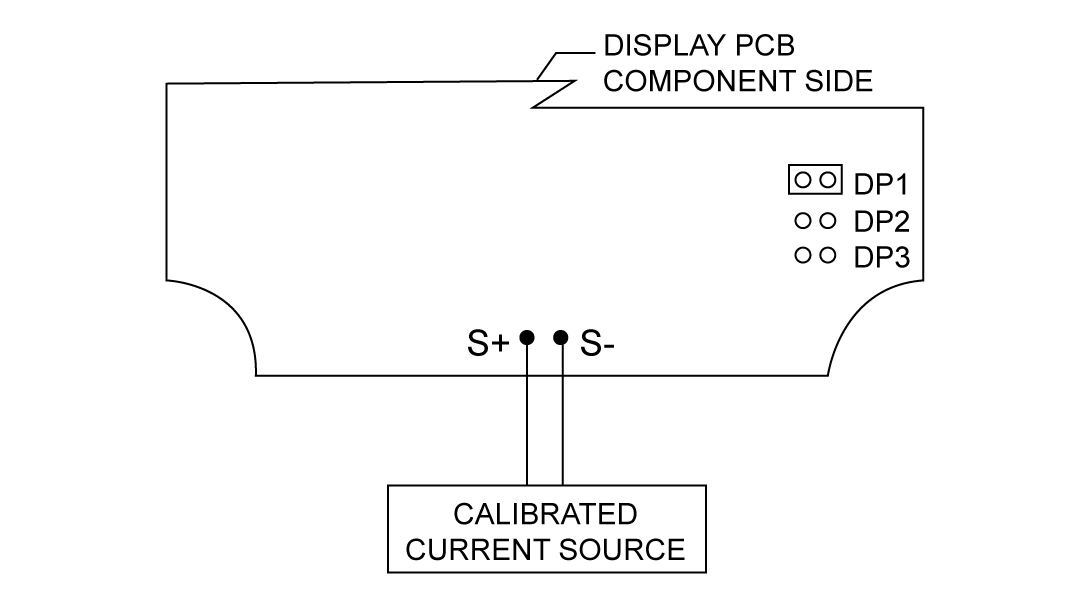 Control Loop Connections with Backlight (2-Wire)