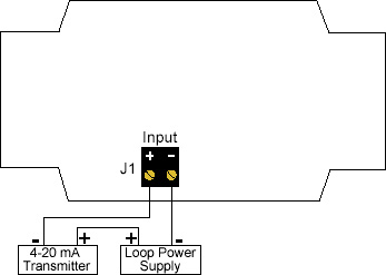 Loop-Powered Meters Connections Diagram