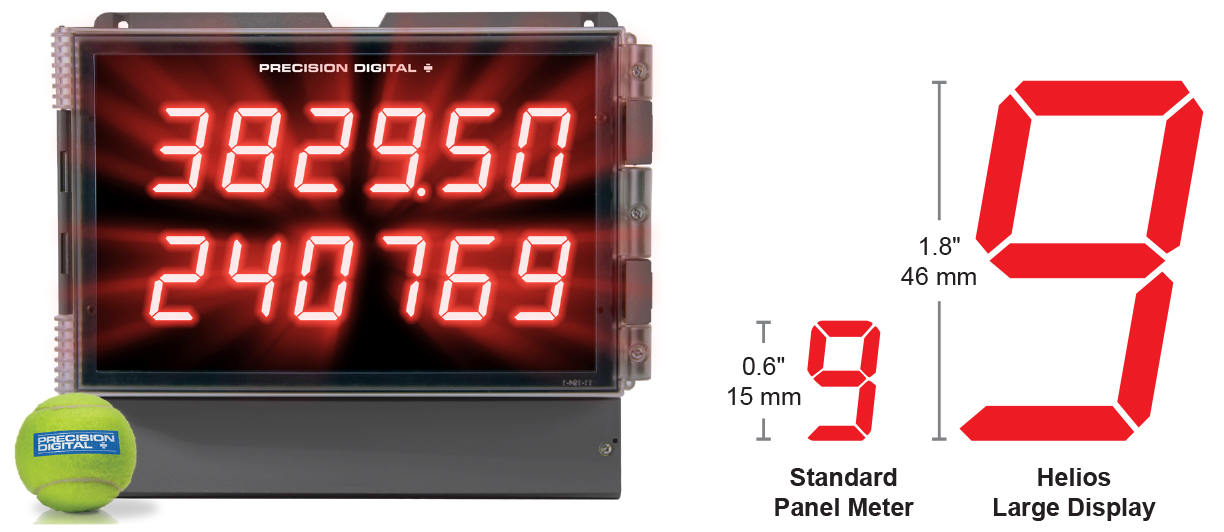 Super-Bright 1.8 inch High LED Display