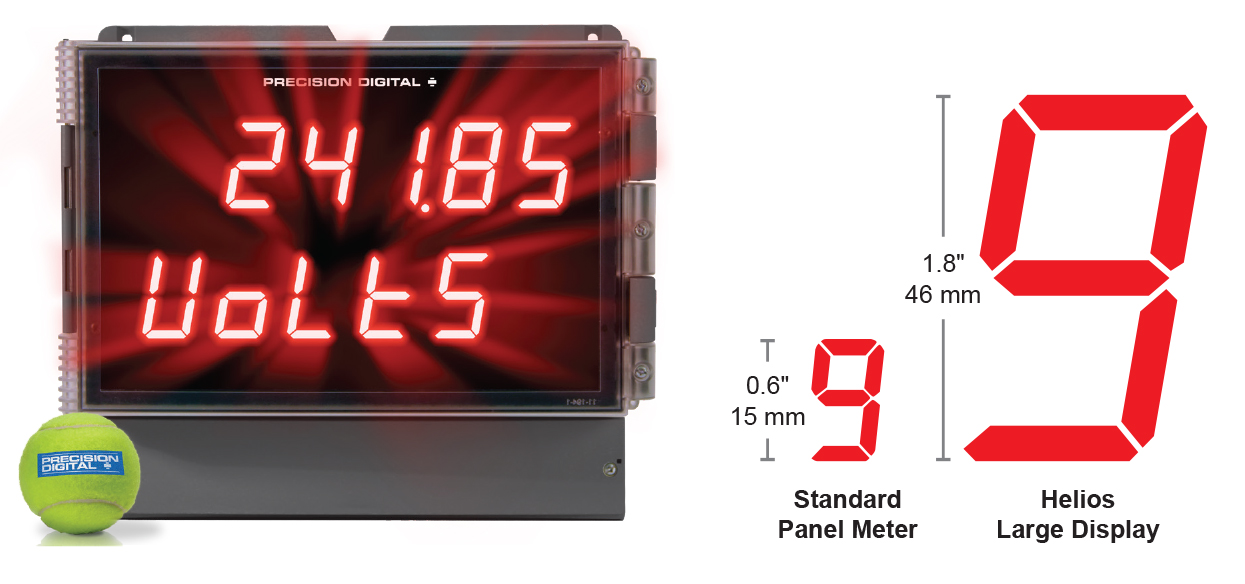 Super-Bright 1.8inch High LED Display