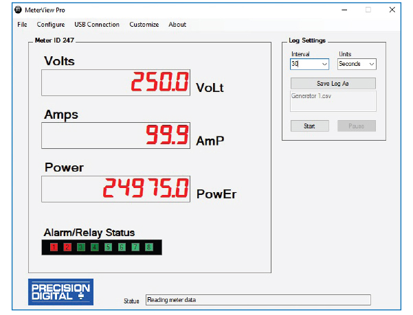 MeterView Pro Monitoring & Datalogging Software