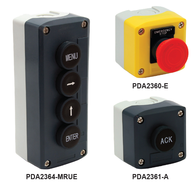 Plastic Control Stations For The Helios PD6400