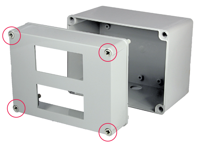 Cover securing method