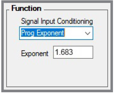 Programmable Exponent