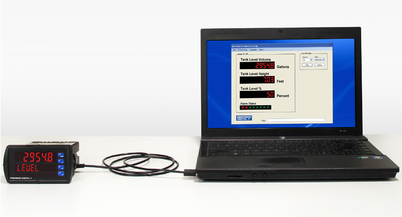 Free PC-Based MeterView Pro USB Programming Software & Cable