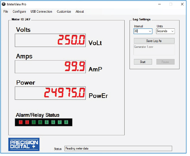 MeterView Pro Monitoring & Datalogging Software