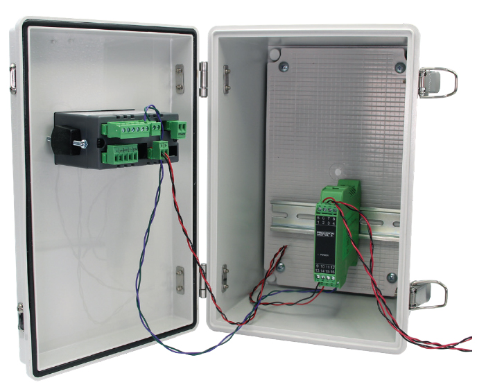 Splitter / Conditioner in a NEMA 4X Enclosure