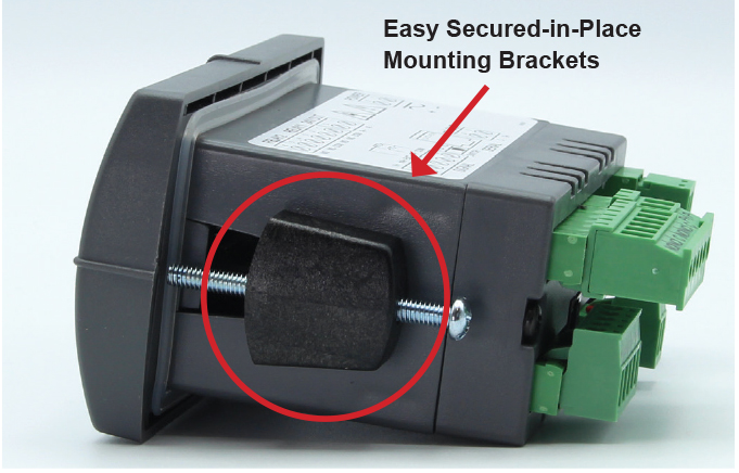 Easy Secured-in-Place Mounting Brackets