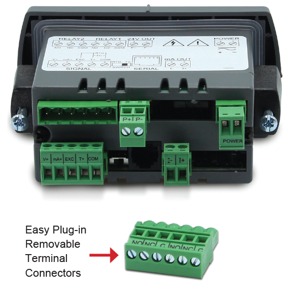 Easy Plug-in Removable Terminal Connectors