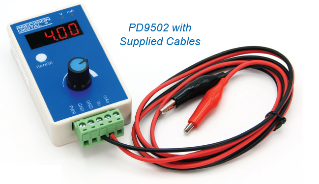 PD9502 with Supplied Cables