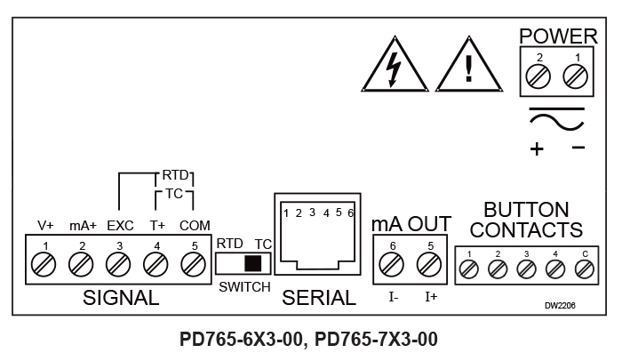 PD765-6X3-00, PD765-7X3-00