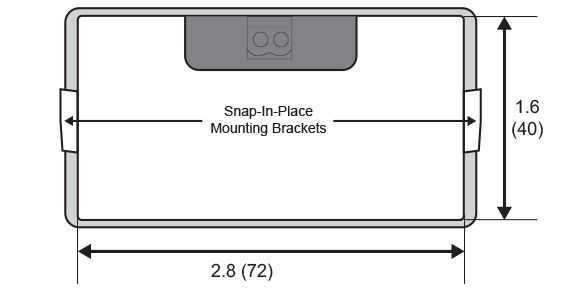 PD420 and PD460 Dimensions