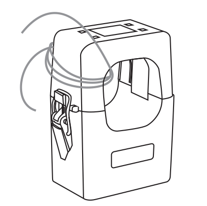 PDA6405 Current Transformer Shown with Four Turns