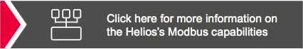 Click here for more information on the Helios's Modbus capabilities