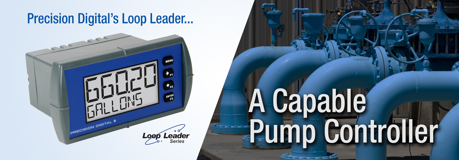 Precision Digital's Loop Leader... A Capable Pump Controller