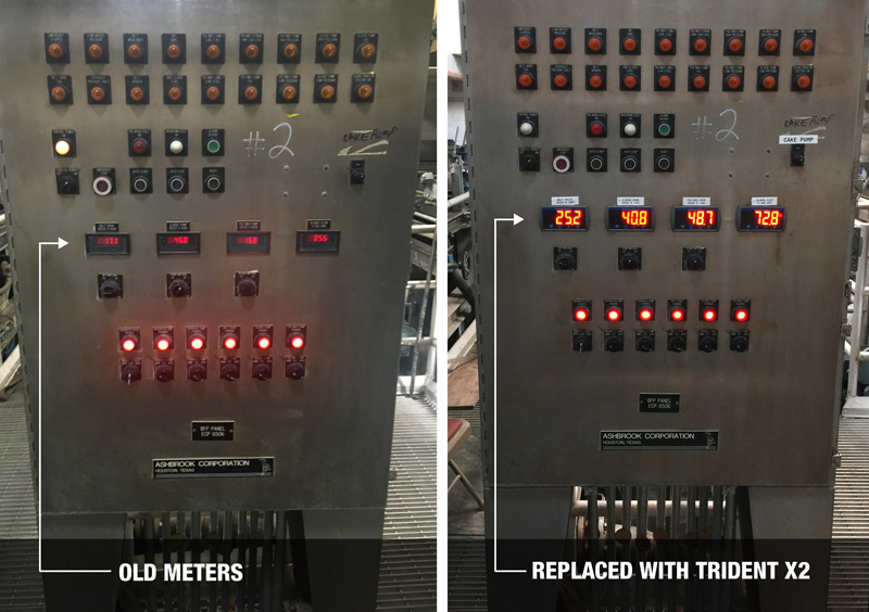 Trident X2 1/8 DIN Panel Meters