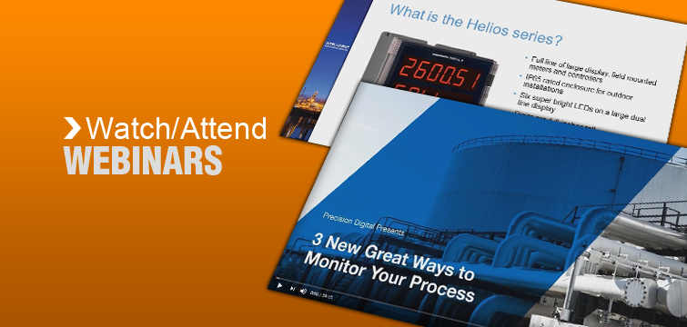 Precision Digital Webinars