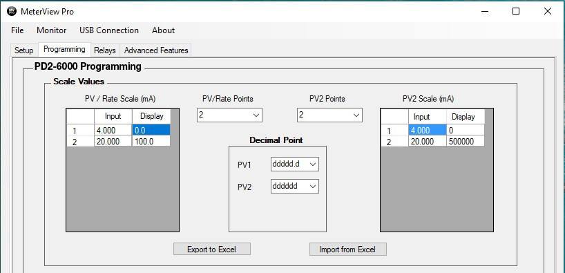 Dual-Scale Display Feature