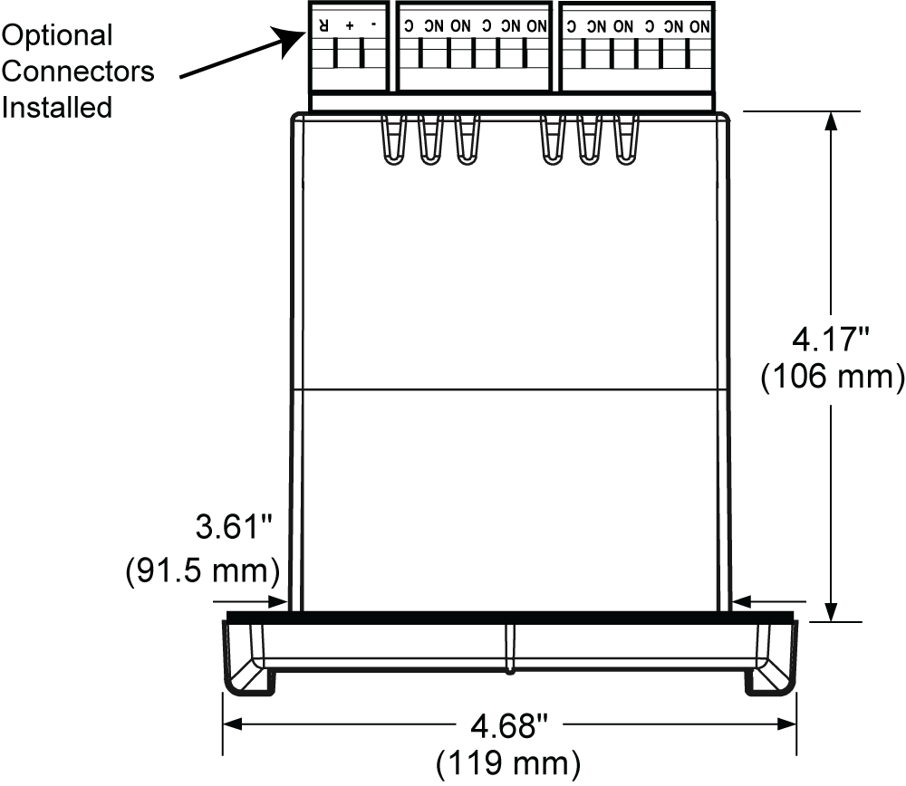 PD6402 Panel Cutout