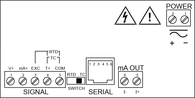 PD765-6R3-00, PD765-7R3-00 Connections