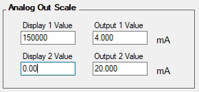 Analog Out Scale