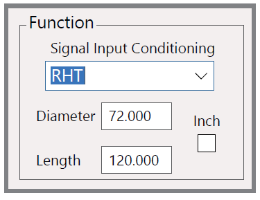 Round Horizontal Tank Linearization