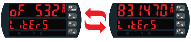 Totalizer Overflow Displays Total to 9 Digits