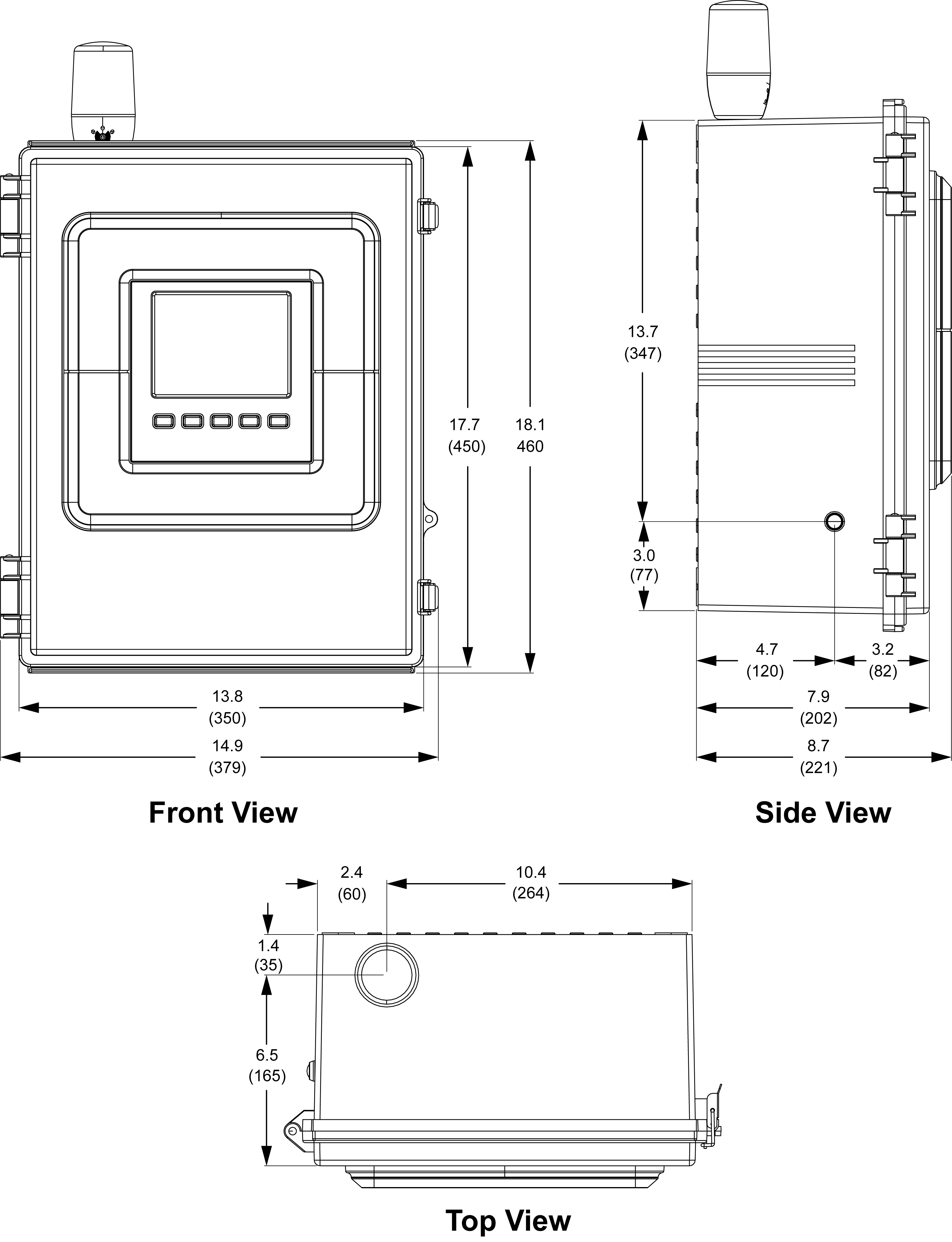 PDA1909 Dimensions