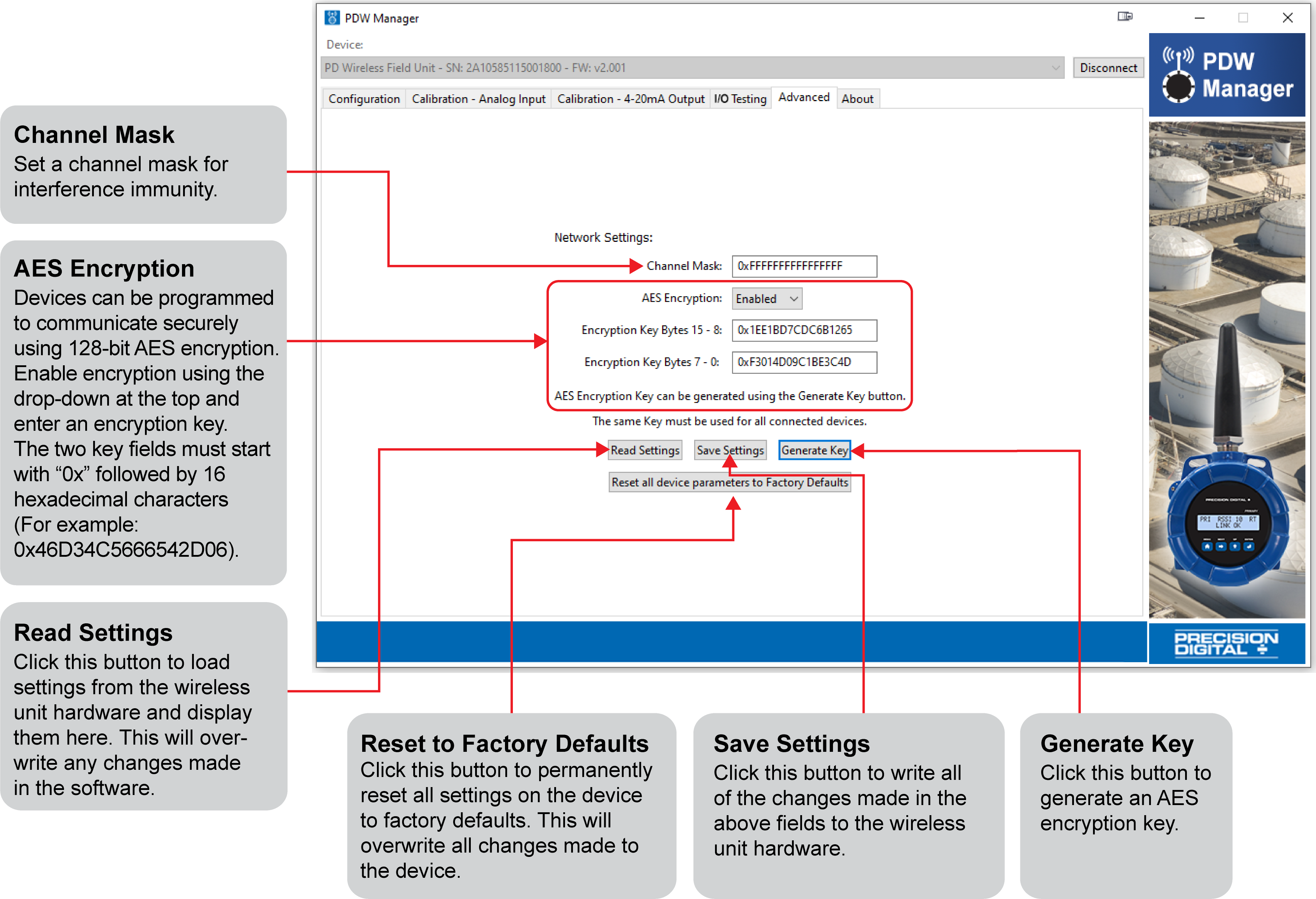 Networking Settings and Security