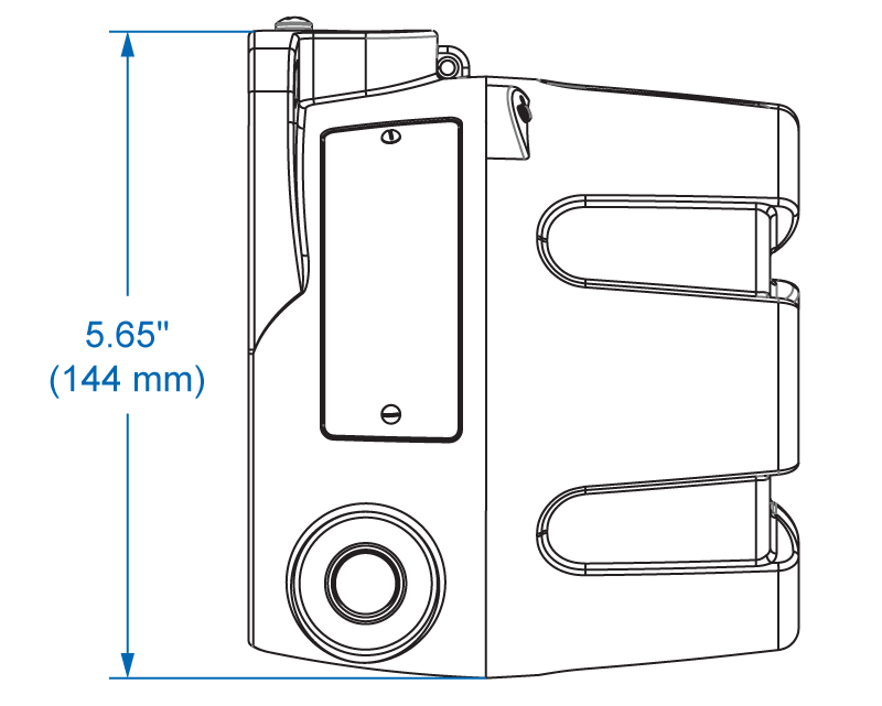 PDW30 Dimensions Side