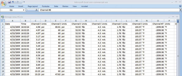 Data Logging