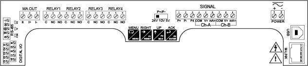 Helios Large Display Meter Connections