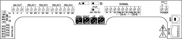 Helios Large Display Meter Connections