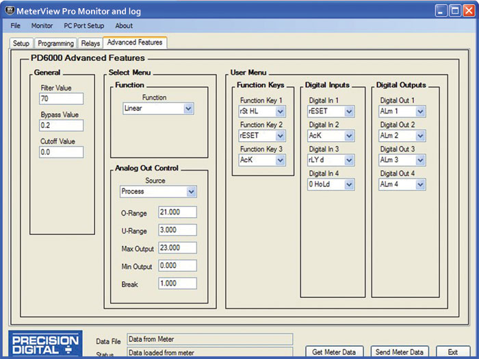 MeterView Pro Advanced Features