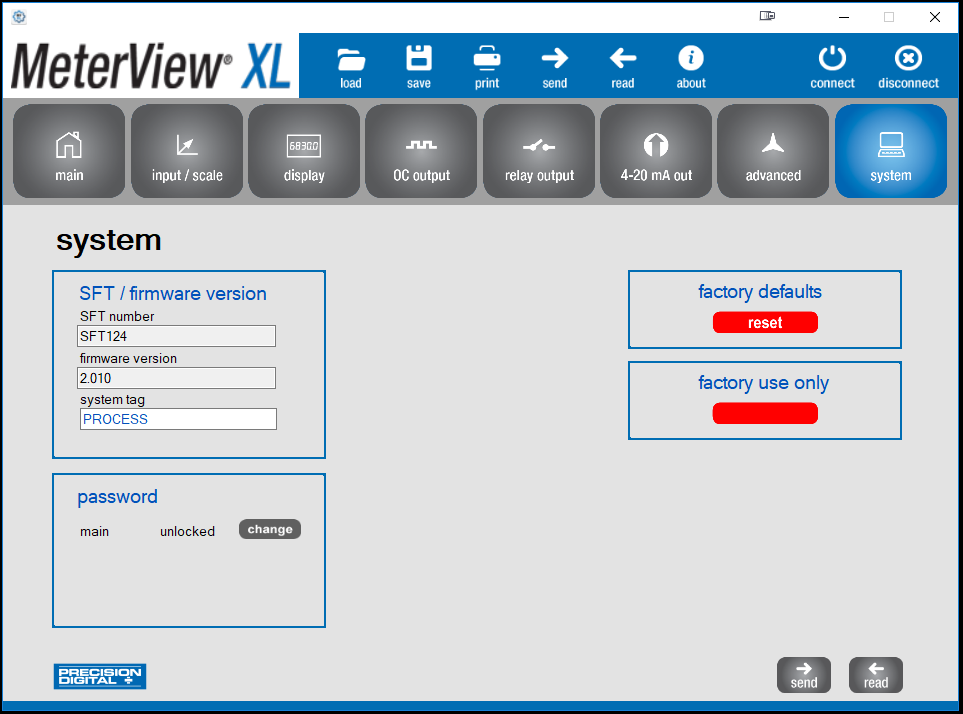 MeterView XL - System