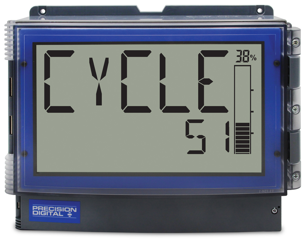 Meter Displaying Number of Relay Cycles