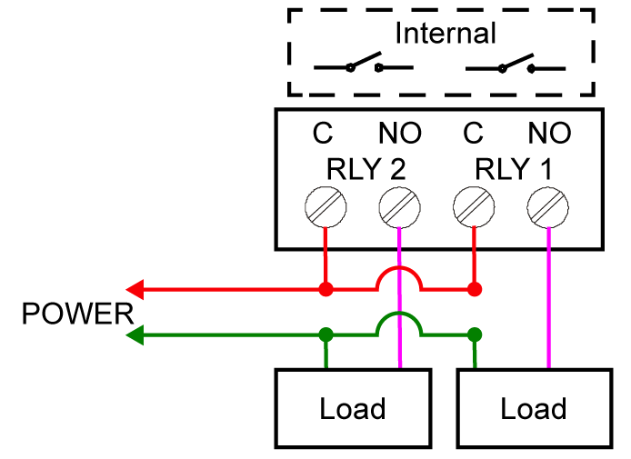 PD4-6600 Solid State Relay Connection