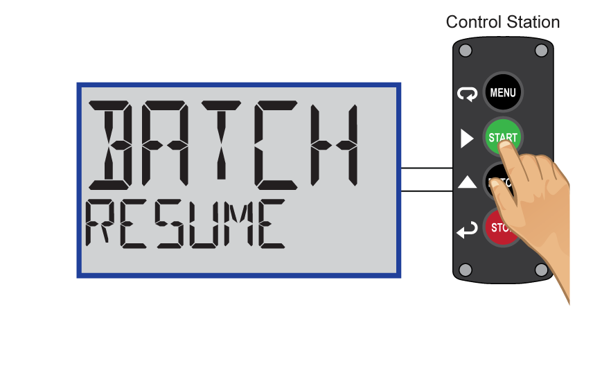 Batch control Step 8