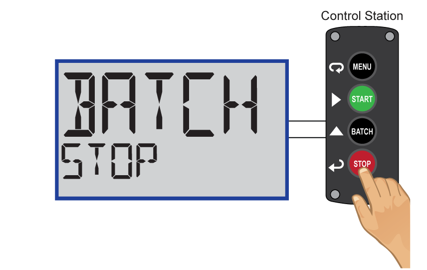 Batch control Step 9