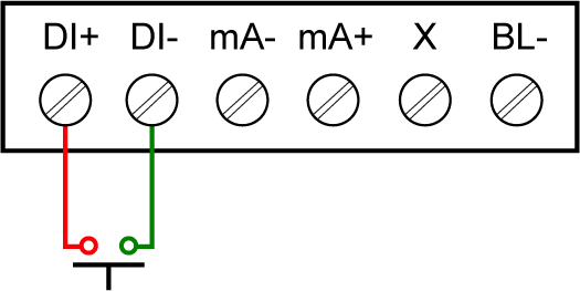 PD4-6600 Digital Input Connection