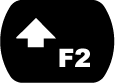 F2 Function Key Button