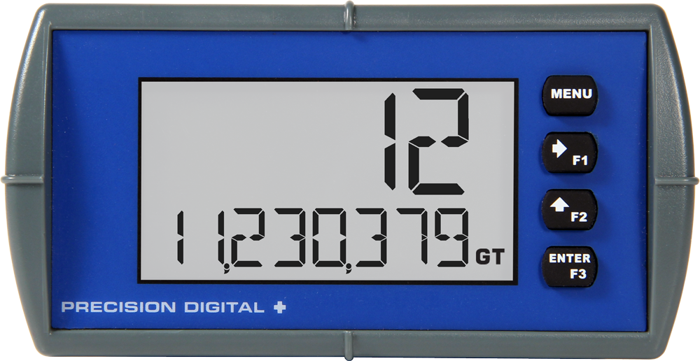 PD6626 Showing 13 Digits Using Top and Bottom Display