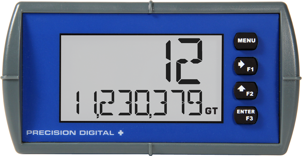 PD6622 Showing 13 Digits Using Top and Bottom Display