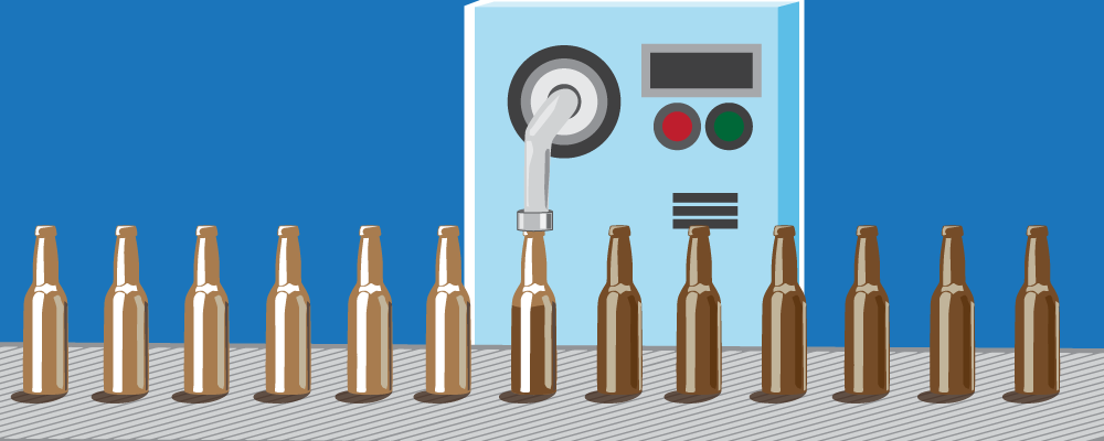 Bottle Filling Application Timer