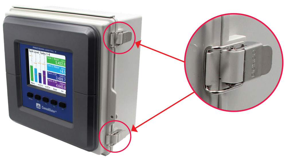 Plastic Enclosure Cover Securing Method