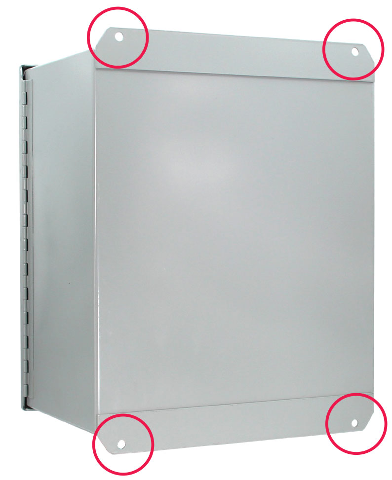 Steel Enclosure Wall Mounting