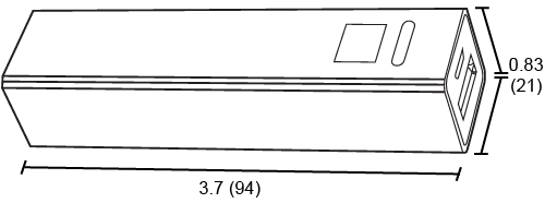 PDA1001 Dimensions