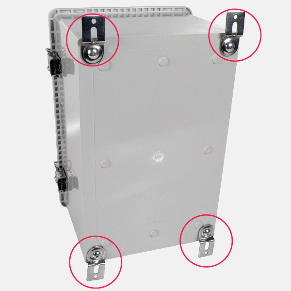 PDA2300 series with mounting flanges