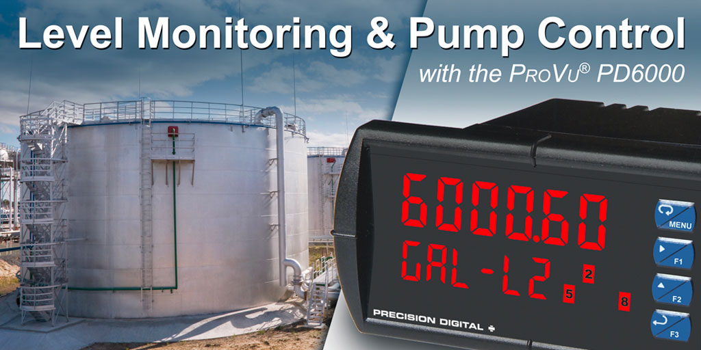 PD6000 for pump control and level monitoring